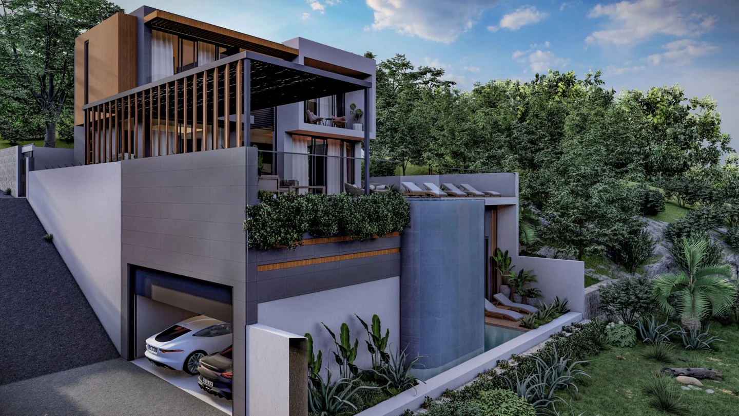 Villa Aslan mimari tasarım görseli 02