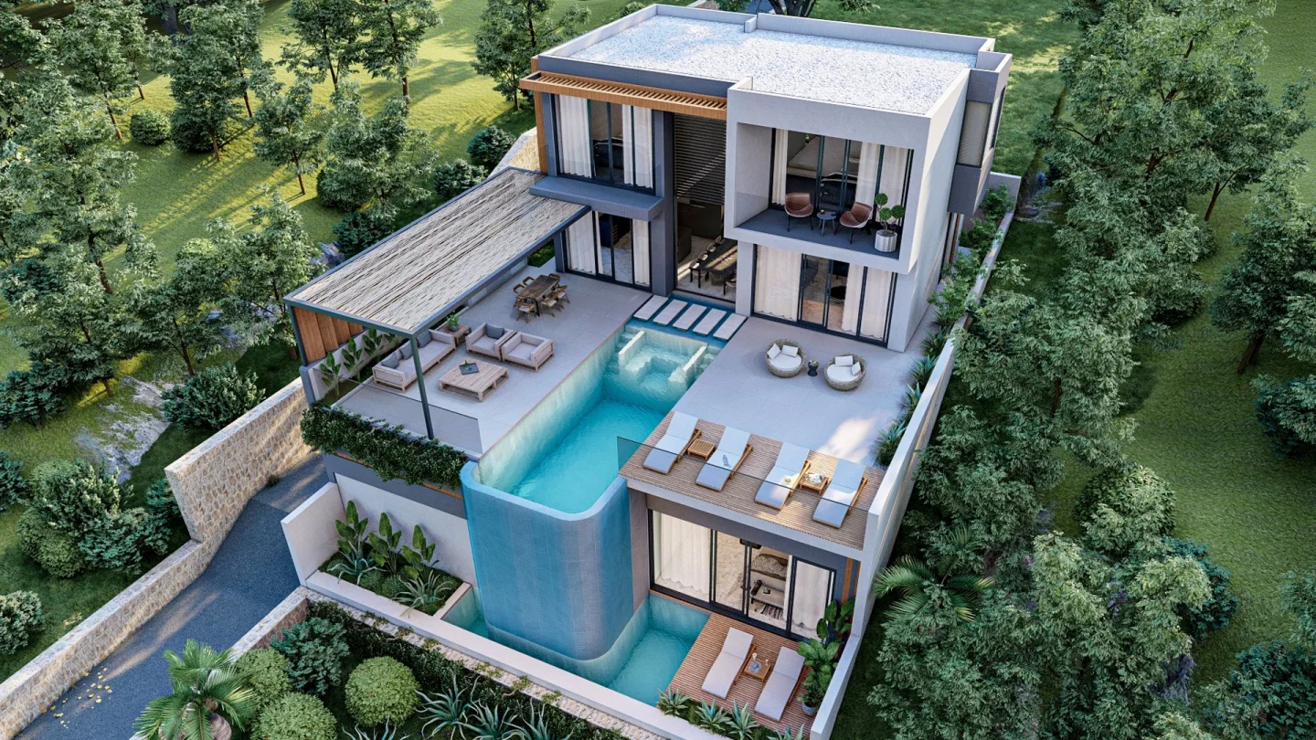 Villa Aslan mimari tasarım görseli 10