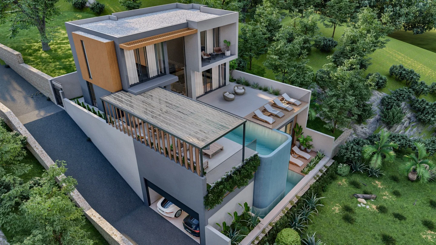 Villa Aslan mimari tasarım görseli 11