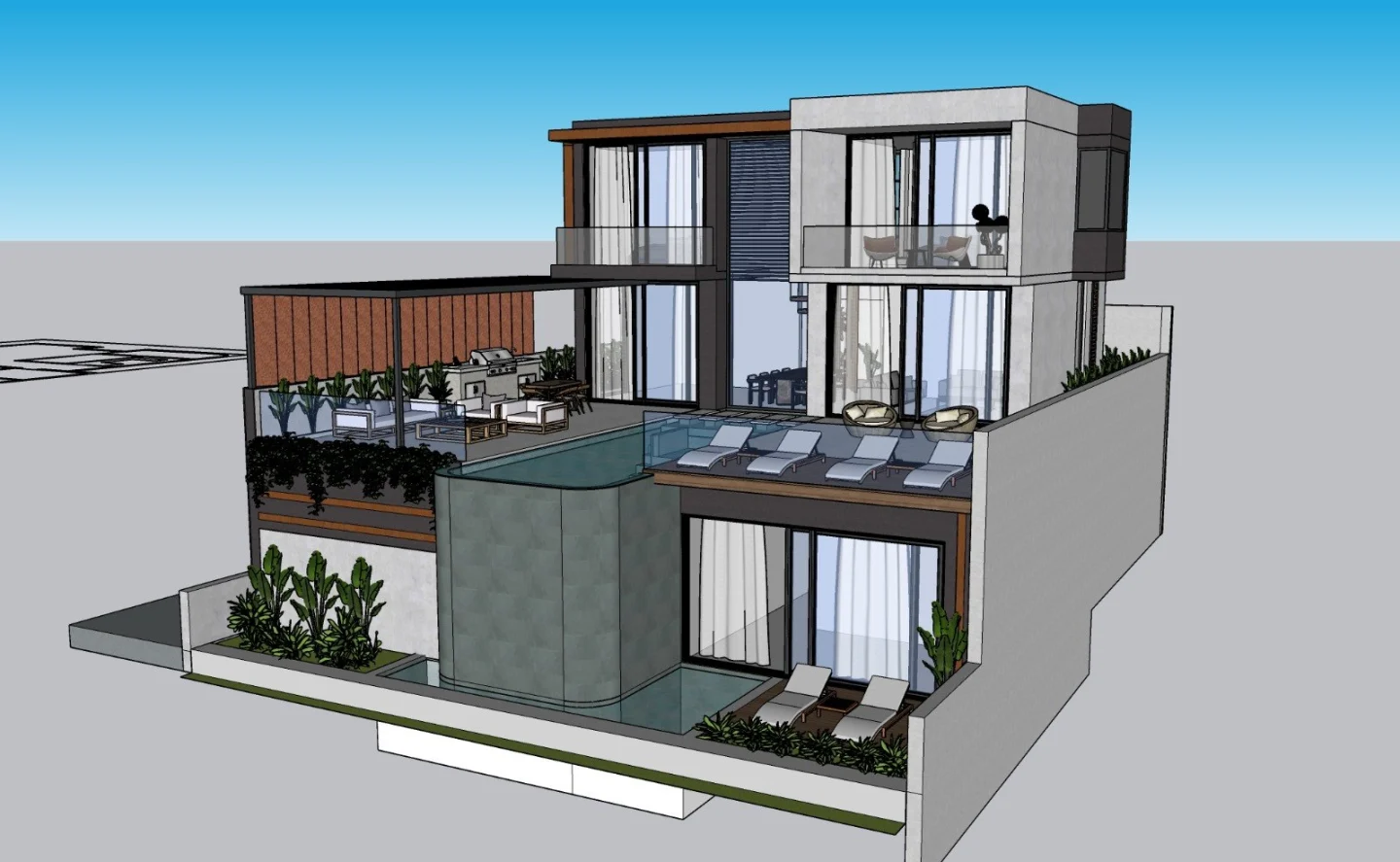 Villa Aslan mimari tasarım görseli 14