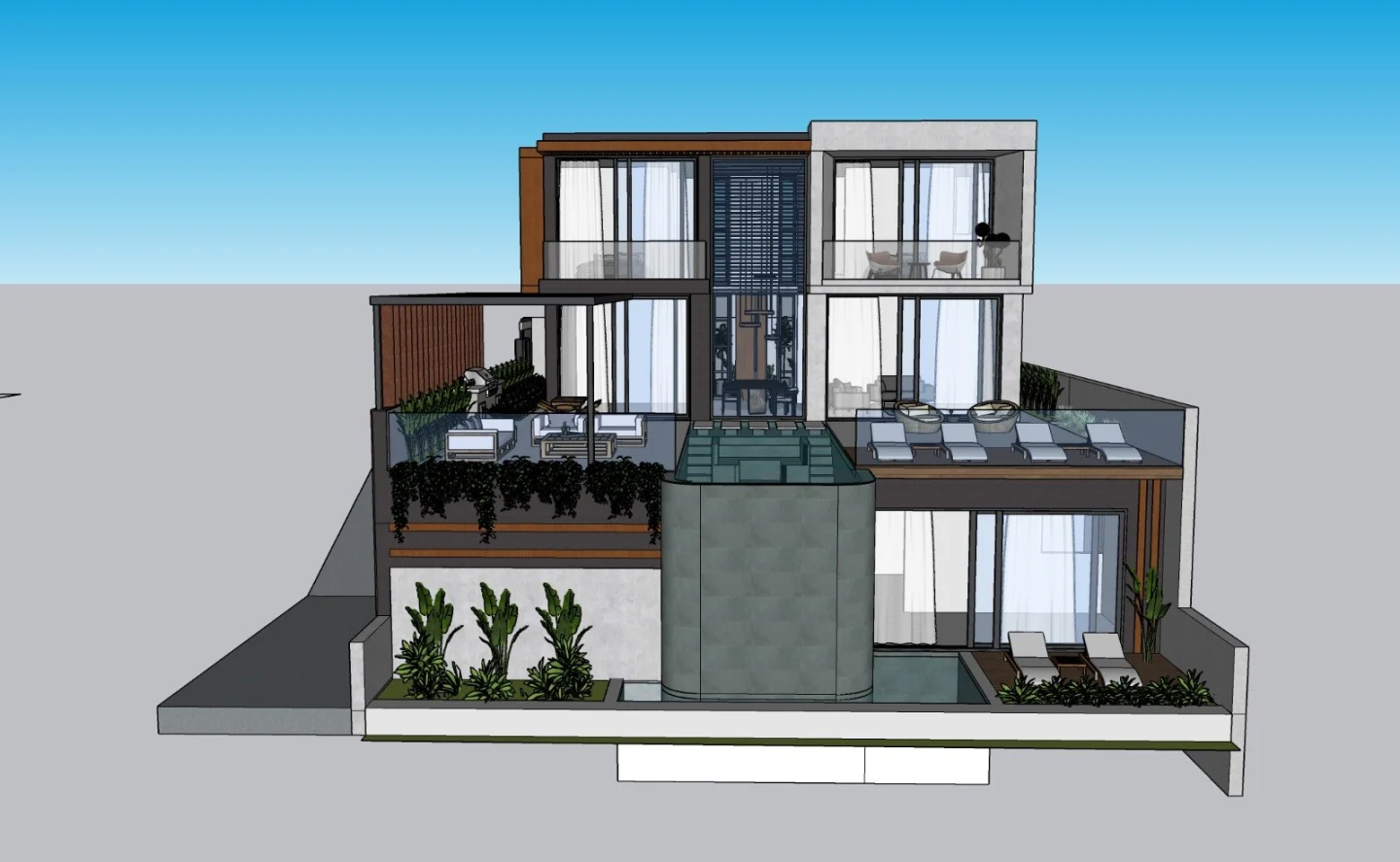 Villa Aslan mimari tasarım görseli 18